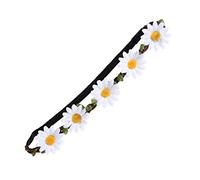 SHERCHPRY 5pcs Hawaiian Sunflower Flower Hair Wreath Bohemia Style Headband for Beach Theme Parties Elegant Floral Accessories for Women and Girls for Dancing and Tropical Events