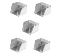 SHERCHPRY 5pcs Mini Dust Pan for Office Table Iron Metal Desktop Cleaning Dustpan Tabletop Dustpan Brush Small for Desk Use for Home Office