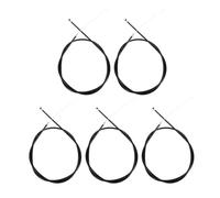 SHERCHPRY 5pcs Replacement Brake Cable for Wheelchair and Rollator, 43' Steel Wire with Rubber Coating, Universal Fit Outdoor Ready Mobility Aid Accessory for Seniors and People