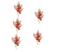 SHERCHPRY 5pcs Vintage Maple Leaf Brooch Pin for Women Durable Lapel Pin Versatile Accessory for Suits and Outfits Secure Fastening Design Resistant to Fading and Deformation
