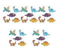 SHERCHPRY 5sets Cute Dinosaur Enamel Pin Set Fun Brooches for Clothing Backpacks Adorable Dinosaur Badges for Parties Casual Wear for Animal Lovers 5pcs*5