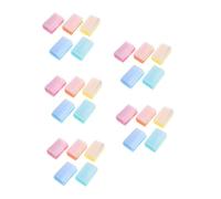 SHERCHPRY 5sets Srubber Bath Soft Sponge Brush for Newborn Scalp Cleaning Tactile Sensory Development Bath Supplies for Fun Educational 5pcs*5