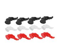 SHERCHPRY 6 Pairs Spiral Devil Horn Hairpins DIY Material for Women Vampire Headpiece Barrettes Durable Cosplay Accessories Versatile Halloween Demon Horn Clips