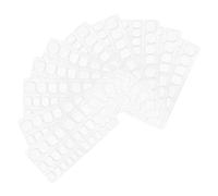 SHERCHPRY 60 Sheets Nail Stickers Self Adhesive Double Side Jelly Nail Sticker Tabs Quick Application at Home Gatherings