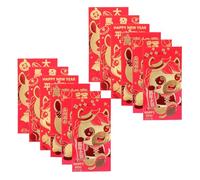 SHERCHPRY 60pcs Lunar Year Red Envelopes with Horse Motif Chinese Red Packets for Cash Wedding and Festival Money Holders Eco-Friendly Paper Hongbao for Vietnamese and Chinese Celebrations