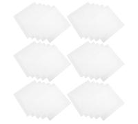 SHERCHPRY 60pcs Square Chemistry Testing Filter Paper Fast Medium Slow Absorbent Qualitative Cellulose for Laboratory Experiments and Scientific Research