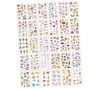 SHERCHPRY 60sheets Body Stickers DIY Temporary Tattoos for Adults and Boys and Girls Arm Tattoos Stickers as Party Favors