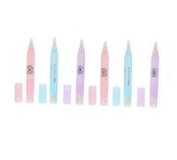 SHERCHPRY 6pcs Manicure Cleaning Pens Nail Polish Remover Tool Nail Edge Correction Pens Art Accessories for Expert Use and Precise Polish Removal