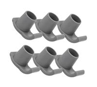 SHERCHPRY 6pcs Walker Ski Glides Replacement Caps Slip-Resistant Sliders for Seniors Compatible with Walker Models Practical Feet Cushions