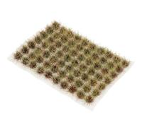 SHERCHPRY 70pcs Mini Grass Tufts Terrain Model Static Grass Clusters for Diorama Railway Craft Decoration for Fairy Garden and Model Making