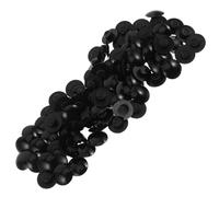 SHERCHPRY 80pcs M6 Rubber Screw Cap Covers for Mountain Bike Headset Stem, Waterproof Dustproof Bolt End Caps, Bicycle Headset Protective Covers for Road and Folding Bikes