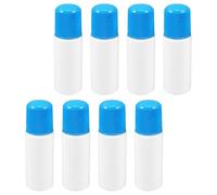 SHERCHPRY 8pcs 30ml Sponge Head Skincare Bottles with Plastic Design and Easy Dosage Control, Refillable Medicine Applicator for Home Care and On-the-go Situations, Suitable for Sensitive