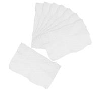 SHERCHPRY 8pcs Cotton Pads for Makeup Removal and Wet Compress Pearl Pattern Design for Skin Types for Beauty Salons and Personal Care