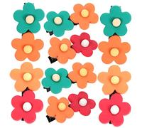 SHERCHPRY 8pcs Flower Hair Clips Hairpins for Women Girls Flower Hair Clip Sturdy Billed Design Fashion