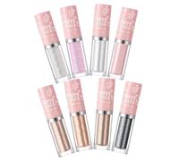SHERCHPRY 8Pcs Liquid Glitter Eyeshadow Stick Sparkling Eye Makeup for Women Versatile for Daily Party Festival Cosplay Safe for All Skin Types