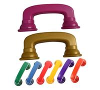 SHERCHPRY 8Pcs Reading Whisper Phone for Educational Hearing Training Tubes Multiple Colors Lightweight Abs Plastic Promotes Color Recognition Listening Skills and Social Interaction
