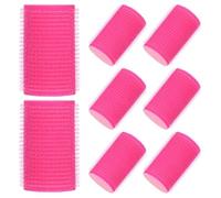 SHERCHPRY 8pcs Self-adhesive Curling Iron for Women Sponge Hair Rollers for Effortless Styling Hairdressing Curlers for Long Hair for Creating Beautiful Curls at Home