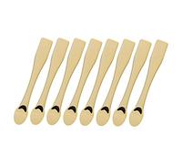 SHERCHPRY 8pcs Skincare Spatula Beauty Scoops Tiny Cosmetic Spoons for Facial Cream Lotion Applicator Reusable Skin Care Tool for Makeup and Moisturizer Use