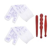 SHERCHPRY Acupressure Massage Stick Wooden Massager for Facial and Foot Therapy Handheld Scraping Stick for Relaxation and Meridian Care