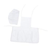 SHERCHPRY Adorable Chef Outfit Set for Months Soft Breathable Photo Clothing with Hat and Clothes Costume for Photography Birthday Shower and Christmas Memories