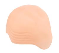 SHERCHPRY Bald Cap Set for Adults, Realistic Silicone Bald Head Cover Wig Cap, Wrinkle Texture for Cosplay, Halloween, Party and Theater Dress-up