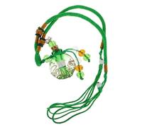 SHERCHPRY Baroque Glass Perfume Necklace Essential Oil Diffuser Pendant for Aromatherapy Versatile Jewelry for Daily Use Travel and Special Occasions Fragrance Enhancer