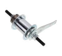 SHERCHPRY Bike Rear Hub Assembly 36H Silver with Back Brake for Fixed Gear and Mountain Bikes, Replacement Bicycle Rear Hub Supply for Cycling Maintenance and Repair