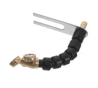 SHERCHPRY Brass Adjustable 360° Spray Nozzle for Industrial Truck Sprinkler, Multi-directional Water Cooling Nozzle for Dust Suppression and Brake Cooling, Heavy Duty Truck Spray Applicator