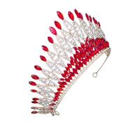 SHERCHPRY Bridal Crown for Women Dazzling Rhinestone Tiara Headpiece Elegant Accessory for Weddings Proms and Special Occasions Lightweight Design for Comfort and Style