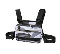 SHERCHPRY Camouflage Chest Pack for Women Stylish Cross-Body Bag Waterproof Sports Belt Pouch for Running and Cycling