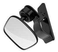 SHERCHPRY Car Mirror with Shatterproof Abs Material and 360 Degrees Rotation Wide Angle Car Rear Mirror for Back Seat Observation Safe and Easy Installation
