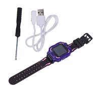 SHERCHPRY Children Smart Watch Kid Watch Waterproof 360-degree Rotatable Screen for Boys Girls Students Purple