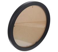 SHERCHPRY Cross Stitch Frame Embroidery Hoops for DIY 25.4cm Diameter Resin Iron Wood Multi-use Simple Chic Decorative Wall Frame for Christmas and Office