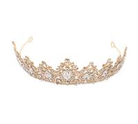 SHERCHPRY Crystal Crown Tiara for Wedding Bride Sparkling Rhinestone Hair Jewelry Princess Headbands for Women for Birthday Parties and Halloween Costumes
