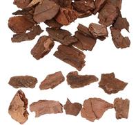 SHERCHPRY DIY Sand Table Model Material Tree Bark 18-30mm 50g Pack Rustic Mountainscape Accessories for Scenic Diorama Landscaping and Woodland Craft Supplies