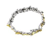 SHERCHPRY Dragon Bone Bracelet for Men Unique Punk Jewelry with Eyecatching Design Fashion Link Bracelet for Hip Hop Style Distinctive Accessory for Confident Adults