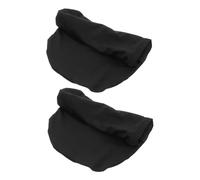 SHERCHPRY Dreadlock Caps Hair Wraps Spandex Black 2pcs Full Coverage Keeps Scalp Cool and Comfortable for Long Hair Dreads for Dancing and Sports, for Hip-hop Enthusiasts