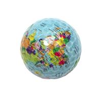 SHERCHPRY Earth Pattern Golf Training Ball Double-Layer Practice Ball for Putting Game Training Aids and Sports Exercises