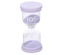 SHERCHPRY Egg Timer Sand with Lightweight Glass and Pvc Construction, Featuring A Simple Shape and Elegant Design, as A Desktop Decoration for Special Holidays and Birthdays