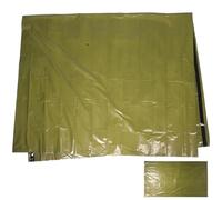 SHERCHPRY Emergency Survival Tent Thermal Blanket, Windproof Foldable Shelter for Outdoor Camping and Hiking, Insulated Rescue for Cold Weather Protection, Green Emergency Shelter