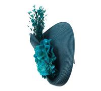 SHERCHPRY Exaggerated Top Hat Vintage Fascinator for Women Cocktail Party Wedding Flower Headband Formal Occasion Headwear