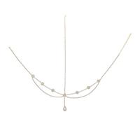SHERCHPRY Exotic Rhinestone Headpiece for Women Elegant Forehead Chain Headwear Delicate Bridal Hair Accessory for Wedding and Prom Celebrations