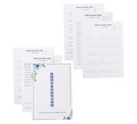 SHERCHPRY Eyelash Extension Practice Kit for Beginners Training Guide Realistic Mapping Charts Essential Tools for Mastering Grafting Techniques and Avoiding Mistakes