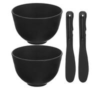 SHERCHPRY Face Mask Bowl Set Silicone Face Mask Mixing Bowl with Sticks DIY Making Kit for Home Skincare Beauty Salon and Spa Use