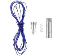 SHERCHPRY Fencing Epee Tip Replacement Stainless Steel Epee Point with Wire for Training and Heavy Equipment Spare Parts