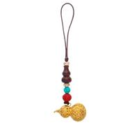 SHERCHPRY Feng Shui Gourd Phone Charm Lanyard Luck Pendant for Keychain Car Rearview Mirror Decoration Durable Materials Gender Neutral Design Eye Catching Ornament for All Phone Models