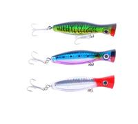 SHERCHPRY Fishing Lure Bait Extra Strong Durability and 3pcs Cm Fish Shaped Made of Plastic Designed to Grab the Attention of Fish for Random Color Outdoor River and Sea Fishing Accessories