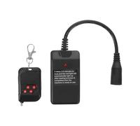 SHERCHPRY Fog Machine Remote Control Kit for Snow and Fog Machines with Reliable Signal Penetration and Quick Effect Changes, Plastic and Metal Material, Suitable for Performances and Tours,