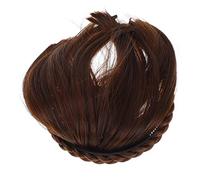 SHERCHPRY French Style Invisible Hair Bangs Patch Natural Lifelike Front Bangs Extension High Temperature Resistant Face Framing Volume Enhancer for Women Lightweight and Hair Accessory
