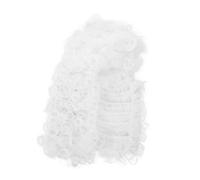 SHERCHPRY Gentleman Wig for Performance Elegant White Lawyer Judge Wig Cosplay Costume Accessory Lightweight Breathable for Court Themed Events